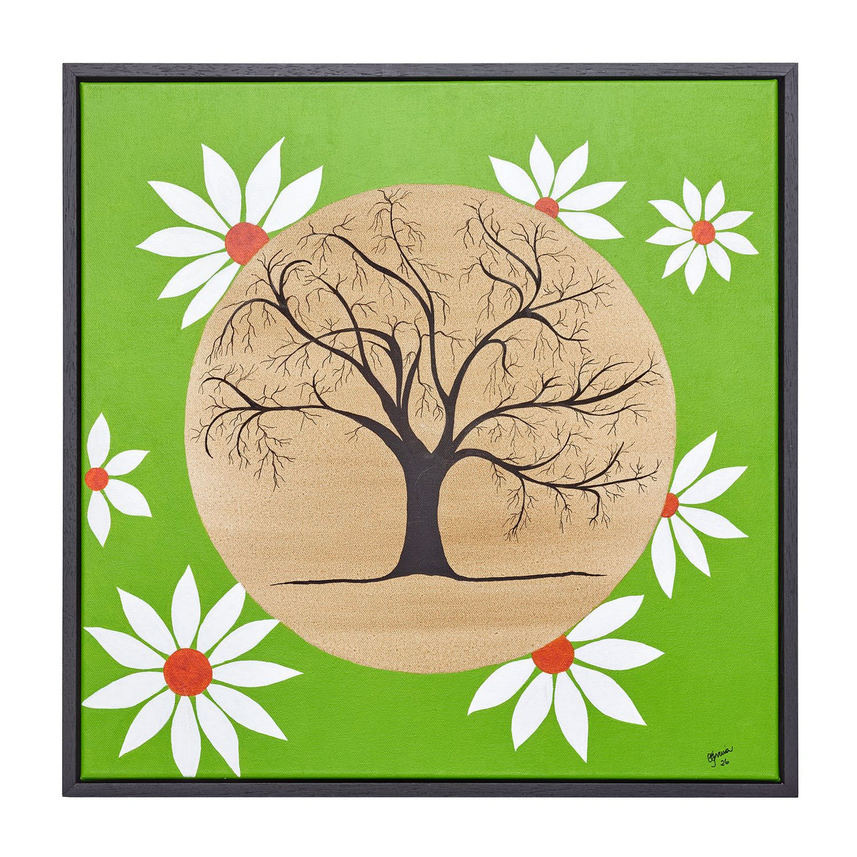 Daisy Series in Green 